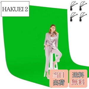 【送料無料】EMART 背景布 グリーンバック 緑布 260cmx300cm ポリエステル素材 撮影 背景 スクリーン 背景紙 プロ ホール対応 写真撮影 スタジオ背景 スクリーンシート 背景シート 背景スタンド