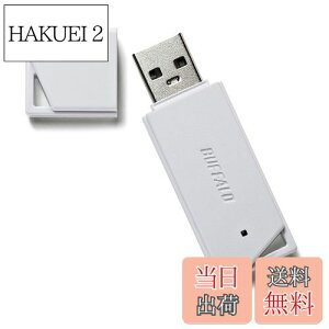 yzobt@[ BUFFALO USB2.0 ǂUSB[ 16GB zCg RUF2-KR16GA-WH