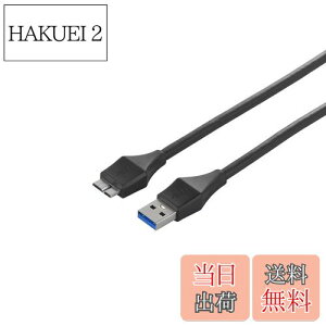 yzobt@[ BUFFALO jo[TRlN^[ USB3.0 A to microB P[u ubN 3m BSUAMBU330BK