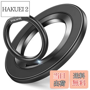 �y���������z�y360�x��]�zSYNCWIRE ���ʃ}�O�l�b�g MagSafe �����O �X�}�z�����O ������ �}�O�Z�[�t �����O �}�O�l�b�g �o���J�[�����O ������ ���^ �p�x���߉\ �ȒP���E iPhone 16 Pro Max 15 14 13 12