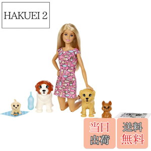 �y���������zBarbie Doggy Daycare™ Doll & Pets Playset