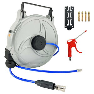 �y���������zCXCESNS �G�A�z�[�X���[�� 15m �������掮 �Ǌ|�� �I�[�g���[�� 180°��]�\ �G�A�z�[�X �݂艺���� �c�[���p���[ �Ǌ|���Ή� �z�[�X�O�a��10mmx���a6.5mm ��C���H�� �G�A�_�X�^�[ 