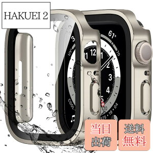 �y���������zBOOLINN ���e �A�b�v���E�H�b�` �J�o�[ Series 11/10/9/8/SE3/SE2/SE/7/6/5/4 �Ή� Apple Watch �J�o�[ 44m �h�� ��̌^ �V�f�U�C�� 3D���p�G�b�W �����^ PC+�K���X�f�� �����ߗ� �ϏՌ� �����x �S