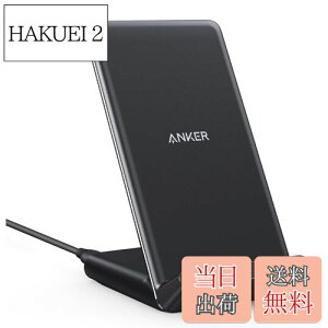 yzAnker PowerWave 10 Stand CX[d QiF iPhone 16V[Y / 15V[Y / 14V[Y Galaxy eΉ ő10Wo (ubN)