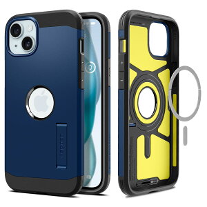 yzSpigen yn18N̋Zṕz iPhone 15 P[X MagSafe ϏՌ X^ht ČRMILKi擾 }Olbg 3w\ Jی h~ Ռz CX[dΉ ^tEA[}[