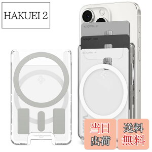 �y���������z[Spigen] MagSafe�Ή��J�[�h�P�[�X�y���ʃ}�O�l�b�g�ŃX�}�[�g�Ȋ��p�z iPhone 17 Pro Max iPhone 17 Pro iPhone 17 iPhone Air iPhone 16/15/14/13/12�V���[�Y �N���A �����J�[�h�P�[�X ���͂Ȏ��� �E��