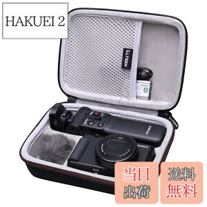�y���������zLTGEM��Sony ZV-1�J�����p�n�[�h�P�[�X Vlogger�A�N�Z�T���[�L�b�g�O�r�ƃ}�C�N�Ƀt�B�b�g - ���s�ی�L�����[�X�g���[�W�o�b�O