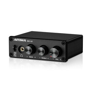 �y���������zAIYIMA DAC-A2 �w�b�h�z���A���v RCA/3.5mm�w�b�h�z���o�́APC-USB/��/�������͑Ή��i24�r�b�g 192kHz�j