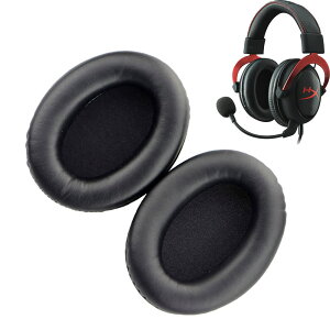 �y���������z�C���[�p�b�h FOR Kingston HyperX Cloud II/2 Cloud III/3 Cloud ii Gaming HSCP Flight Stinger Alpha S �ɑΉ� ���� �p �w�b�h�z���p�b�h �h�~���R��h�~ 1�g �Ȃ񂵂� �����x�t�H�[��RuiMi�i�u���b�N�j