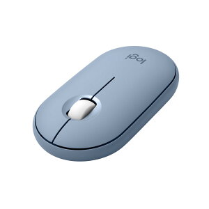 �y���������z���W�N�[�� ���C�����X�}�E�X PEBBLE MOUSE2 M350sBL ���^ �É� Bluetooth Logi Bolt �}�E�X ���� ���C�����X ���E�Ώ� Easy-Switch 4000dpi �d�r����24�P�� windows mac Chrome Android iPad M350 �u���[ ����