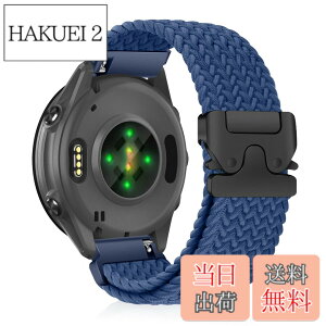 �y���������z[CiimWaa] 20mm �o���h for Garmin Forerunner 570 42mm/Garmin Vivoactive 6/5/Approach S50/S44 �p �����o���h �҂ݍ��� ���v�x���g �N�C�b�N�����[�X ���v�o���h �_�炩�� �ʋC�� �����p�x���g �K�[�~