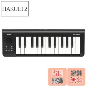 �y���������zKORG(�R���O) MIDI�L�[�{�[�h microKEY �}�C�N���L�[ DTM/25����/�R���g���[���[/USB/�p�X�p���[/�v���O�C���t�� MICROKEY-25