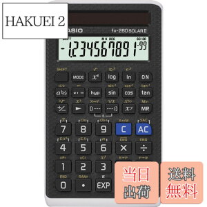�y���������zCASIO(�J�V�I) �֐��d�� fx-260 SOLAR 2(�u���b�N)