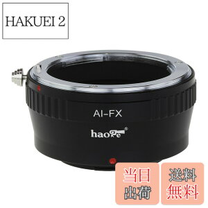 �y���������zHaoge �����Y�}�E���g�A�_�v�^�[ Nikon Nikkor F Mount AI AI-S�����Y���� Fuji X FX�}�E���g�J�����p X-A3 X-A5 X-A10 X-A20 X-E1 X-E2 X-E2s X-E3 X-H1 X-M1 X-Pro2 X-Pro2 X-T1 X-T2 X-T3 X-T10 X-T20�B X-T30