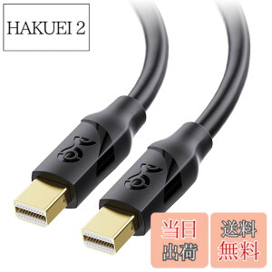 �y���������zCable Matters Mini DisplayPort�P�[�u�� Mini DP�P�[�u�� �~�j�f�B�X�v���C�|�[�g 4K�𑜓x�Ή� 0.9m iMac�ɔ�Ή� Target Display Mode�ɔ�Ή� �����b�L�R�l�N�^���� �u���b�N