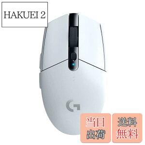 �y���������zLogicool G �Q�[�~���O�}�E�X G304 LIGHTSPEED ���C�����X �Q�[�~���O �}�E�X G304rWH �y�� 99g HERO 12K�Z���T�[ 6�v���O�����{�^�� 250���ԘA���g�p�\ �z���C�g PC windows mac �������K�i �y
