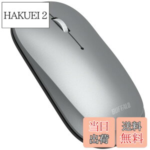 �y���������z�o�b�t�@���[ �}�E�X Bluetooth ���C�����X FLEXUS ���^ 3�{�^�� �É� BlueLED MIL�K�i���� BSMBB335NSV