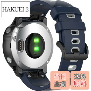 �y���������z[Miimall] �Ή�Garmin Fenix 7X/Fenix 7X Sapphire Dual Power/Fenix 6X/Fenix 6X GPS/Fenix 6X PRO �o���h 26mm Fenix 7X �ʋC���x���g �_��ȃV���R�� �ȒP��t ���߉\ �y�� 2�F�f�U�C�� Fenix 7X �x���g ���F