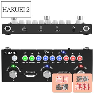 �y���������zLEKATO �M�^�[�}���`�G�t�F�N�g�y�_�� IR���[�f�B���O�t�� 9��AMP���[�h �f�B���C���o�[�u CHORUS�G�t�F�N�g�y�_�� �G���N�g���b�N�M�^�[�x�[�X�p �����o�b�e���[