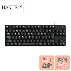 �y���������zLogicool G �Q�[�~���O�L�[�{�[�h G413TKLSE �L�� �e���L�[���X �^�N�^�C�� �m���ȑŌ��� ���{��z�� ���ϋv�� PTB �L�[�L���b�v �Q�[�~���O �L�[�{�[�h ���J�j�J���L�[�{�[�h G413 PC wi