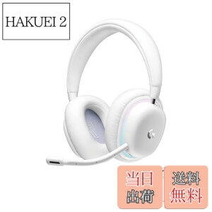 �y���������zLogicool G(���W�N�[�� G) �Q�[�~���O�w�b�h�Z�b�g G735 Bluetooth LIGHTSPEED ���C�����X 3.5mm�W���b�N 3��ނ̐ڑ��Ή� LIGHTSYNC RGB ���E�� BLUE VO!CE �}�C�N 273g �y�� PC �z���C�g G735WL �I�[��