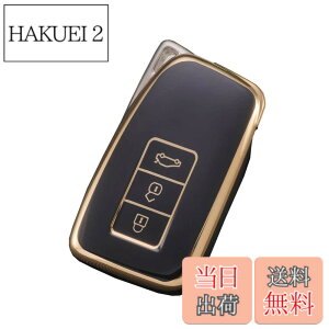 �y���������z[Kinotaka] ���N�T�X��p 3�{�^�� �X�}�[�g �L�[�P�[�X TPU�� �L�[�J�o�[ GS IS NX RC RC-F RX LX F-SPORT�ȂǓK�� �ی�P�[�X (�u���b�N)