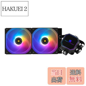 �y���������zThermalright Frozen Prism 240 Black ARGB AIO ����N�[���[�A�t��CPU�N�[���[�A2x120mm PWM�t�@������V�X�e���A1850RPM�����AAMD/AM4/AM5 & Intel LGA115X/1200/2066/1700 �ɓK�����܂��B