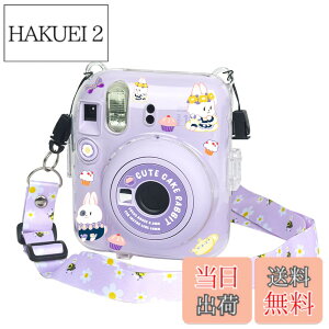 �y���������zHIYQIN mini12 �P�[�X Mini 12 �J�����p�ی�N���A�P�[�X �N���X�^���n�[�h�V�F���J�o�[ �V�����_�[�X�g���b�v�t�� �J�����X�e�b�J�[