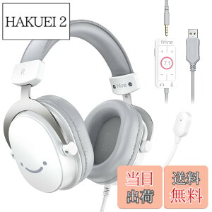 �y���������zFIFINE �Q�[�~���O�w�b�h�Z�b�g 3.5mm/USB�L���ڑ� PC/�X�}�z/Switch/PS4/PS5�ɑΉ� �z�M/�����p �� H9W