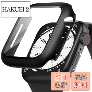 �y���������zPOLINK for Apple Watch�p �P�[�X Series 11/10/9/8/7/6/5/4/SE3/SE2/SE 45mm PC�f�� �����K���X �A�b�v���E�H�b�` �ی�p�J�o�[ �����^ ���ϋv �ϏՌ� �����ߗ� �w��h�~ for Apple Watch�p �J�o�[ �S��
