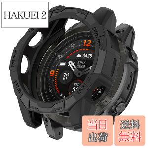 �y���������zSHEAWA for Garmin�K�[�~�� Fenix 7 Pro �P�[�X �J�o�[ �ی�P�[�X �݊��i Epix Pro 47mm TPU�S�� �ی�J�o�[ �ϏՌ� �A�N�Z�T���[ (�u���b�N)