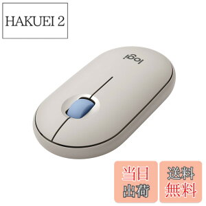 �y���������z���W�N�[�� ���C�����X�}�E�X PEBBLE MOUSE2 M350sGY ���^ �É� Bluetooth Logi Bolt �}�E�X ���� ���C�����X ���E�Ώ� Easy-Switch 4000dpi �d�r����24�P�� windows mac Chrome Android iPad M350 �O���[�W�� 