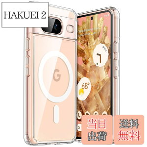 �y���������zJETech Google Pixel 8�p �}�O�l�b�g�P�[�X MagSafe�����Pixelsnap�[�d��Ή� (�N���A)