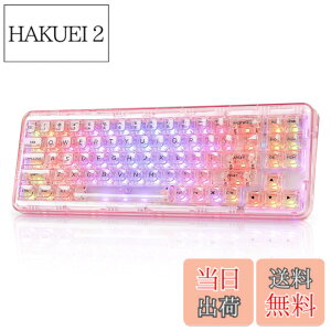 �y���������zYUNZII X71 ���J�j�J���Q�[�~���O�L�[�{�[�h �����L�[�L���b�v 71�L�[ 68%�z�� ���C�����X �z�b�g�X���b�v�Ή� BT5.0/2.4G/USB-C �K�X�P�b�g���� RGB ���� Windows/Mac�p �Z�K�F�؎擾�i�N��