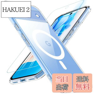 �y���������zBESINPO Google Pixel 8a �P�[�X �K���X�t�B�����t�� MagSafe�Ή� ���΂݂Ȃ� �ϏՌ� �ϋv�� ���� 6.1�C���` �N���A