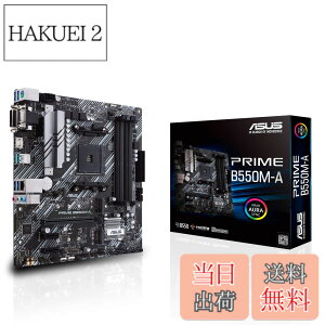 �y���������zASUS AMD B550 ���� AM4 �Ή� �}�U�[�{�[�h PRIME B550M-A�yMicroATX�z