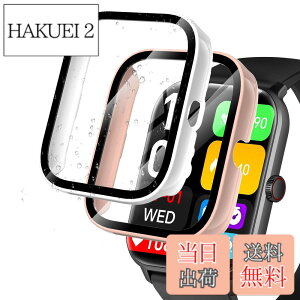 �y���������zYCJDP �P�[�X Google Pixel Watch 5 41mm �p PC �f�ވ�̌^ �K���X�t�B���� �F�F�z���C�g+�s���N�A�T�C�Y�FHOIBAI/Segick/Vialove KW105-G01