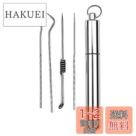 LIKENNY 爪楊枝ケース ポータブル チタン合金 爪楊枝入れ 軽量 携帯 ピルケース キーホルダー 容器 耐湿防圧 小物入れ ボックス アウトドア 野外 山登り チタン 爪楊枝入れ【4本セット】