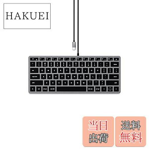 �y���������zSatechi �X���� W1 USB-C �L�� �o�b�N���C�g�L�[�{�[�h US�z�� (MacBook Pro, iMac, Mac Mini, iPad Pro �ȂǑΉ�) (1�]�[��)