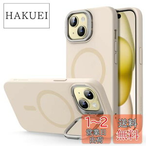 yzESR iPhone 15 P[X X^ht MagSafe VRP[X ~^[O[h̕ی JBX^h iPhone 15 p}OlbgX}zP[X Cg^ Cloud Series