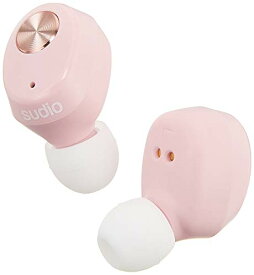 【国内正規品】Sudio Bluetooth 完全ワイヤレスイヤフォン NIVA Pink SD-0029