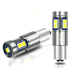 DuaBhoi BAY9S H21W LED 爆光 ホワイト 120°バルブ CANBUSキャンセラー内蔵 リア フォグ ライト 高輝度3030チップ ポジションランプ バックランプ サイド マーカー ライト ルームランプ ライセンスライト カーテシランプ