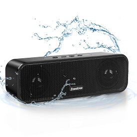 Bluetooth スピーカー ワイヤレススピーカー IPX7防水 ブルートゥーススピーカー 重低音 36時間連続再生 TWS対応 ポータブル Bluetooth5.0 /TFカード/AUX対応/マイク内蔵 USB Type-C充電 ハンズフリー通話