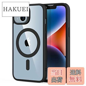 yzESR iPhone 14 P[X iPhone 13 P[X MagSafeΉ CX[d HaloLock nCubhCP[X ϏՌ ČRMILKi̕ی ɋw 6.1C` NAubN Classic Series