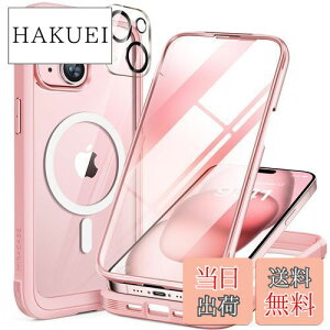 yzMiracase iPhone15 p P[X MagSafeΉ 9H KX 360°ی X}zP[X Sgop[یP[X 6.1C` tJo[ CX[dΉ }OZ[tΉ }Olbg s