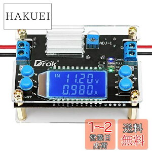 yzDROK ~Ro[^[ DC-DC 6.5V`36V  1.2V`32V \ 6V 12V 24V ψ 4.5A 75W LCD ~dgX CC CV dW[ VFti{̎戵̕K