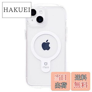 【送料無料】iFace Look in Clear Hybrid Magnetic iPhone 14 ケース (クリア)【アイフェイス アイフォン14 用 iphone14 用 カバー MagSafe 対応 耐衝撃 透明 クリアケース ストラップホール】