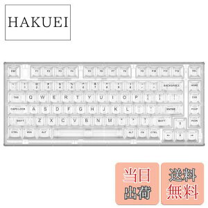 yzYUNZII X75 PRO 82L[CX zbgXbvΉJjJQ[~OL[{[h L[Lbv BT5.0/2.4G/USB-C KXPbgL[{[h Windows/Macp ZKF؎擾 (NX^
