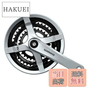 yzV}m(SHIMANO) tg`F[zC[(MTB) FC-TY501-S 48×38×28T 170mm 8S/7S/6S `F[K[ht EΉBB lp 122.5mm(D-NL) Vo[ EFCTY501C888CSB TOURNEY(^[j[)