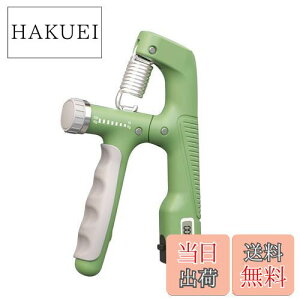 【送料無料】GreenGee 握力増強器 エクササイズ 握力グリッパー カウンター付き 10-100kg 負荷調整可能 ハンドグリッパー ストレス解消 リハビリ器具 テニス 野球 握力強化訓練 握りやすい 滑り